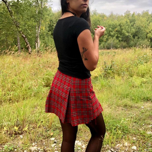 Black y2k crop top - Picture 3 of 4